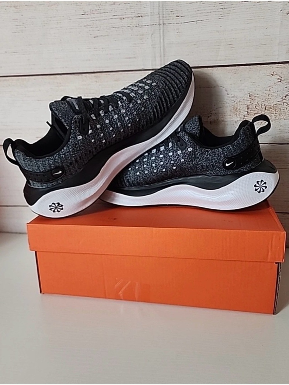 Nike ReactX Infinity Run 4 Black White Men’s Size 8 / Women’s 9.5 DR2670-002 - Picture 2 of 9